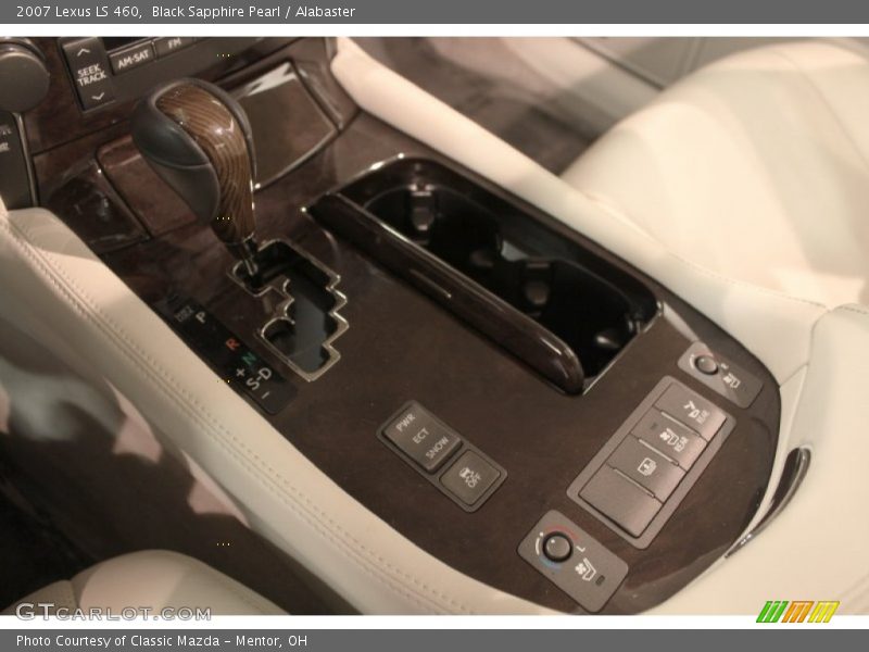 Black Sapphire Pearl / Alabaster 2007 Lexus LS 460
