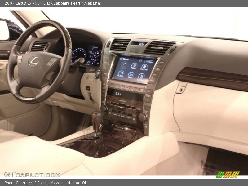 Black Sapphire Pearl / Alabaster 2007 Lexus LS 460