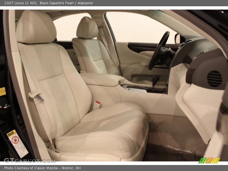Black Sapphire Pearl / Alabaster 2007 Lexus LS 460