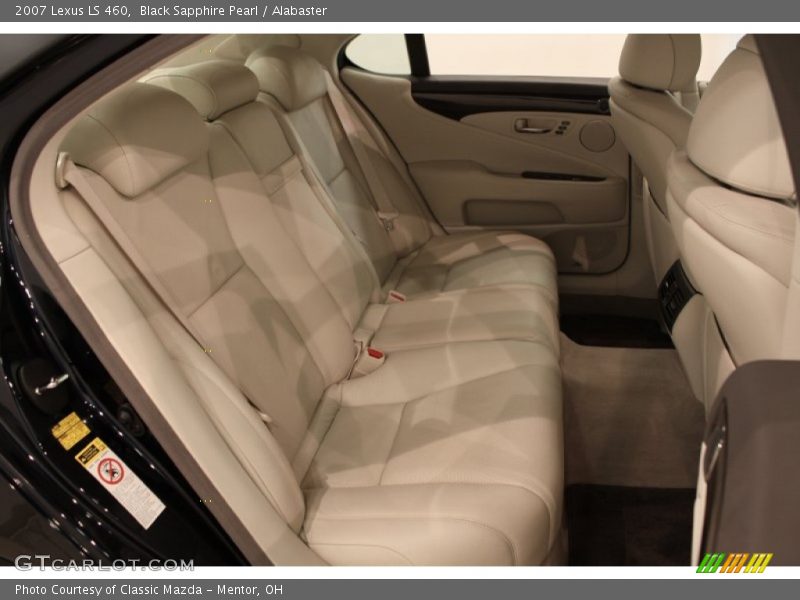 Black Sapphire Pearl / Alabaster 2007 Lexus LS 460