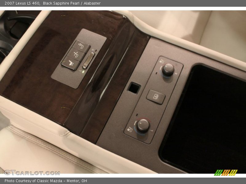 Black Sapphire Pearl / Alabaster 2007 Lexus LS 460