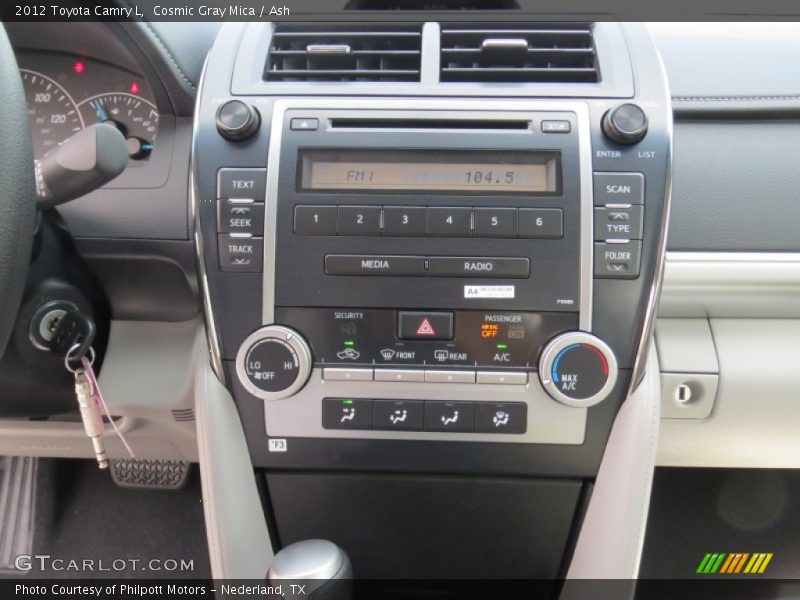 Cosmic Gray Mica / Ash 2012 Toyota Camry L