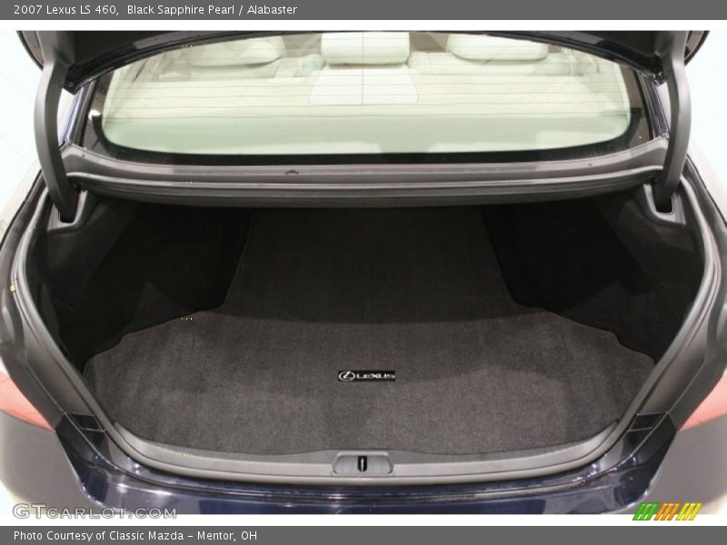 Black Sapphire Pearl / Alabaster 2007 Lexus LS 460
