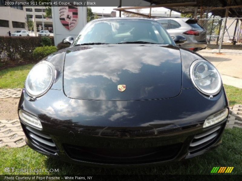Black / Black 2009 Porsche 911 Carrera 4S Coupe