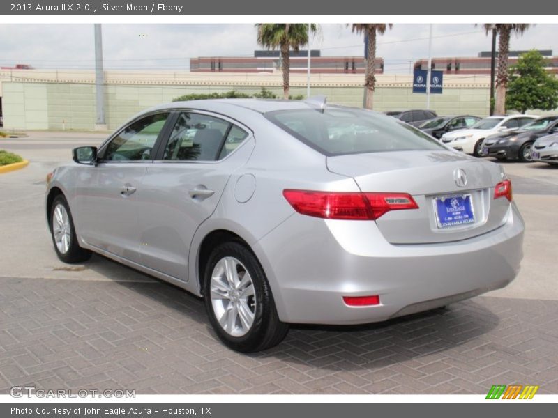 Silver Moon / Ebony 2013 Acura ILX 2.0L