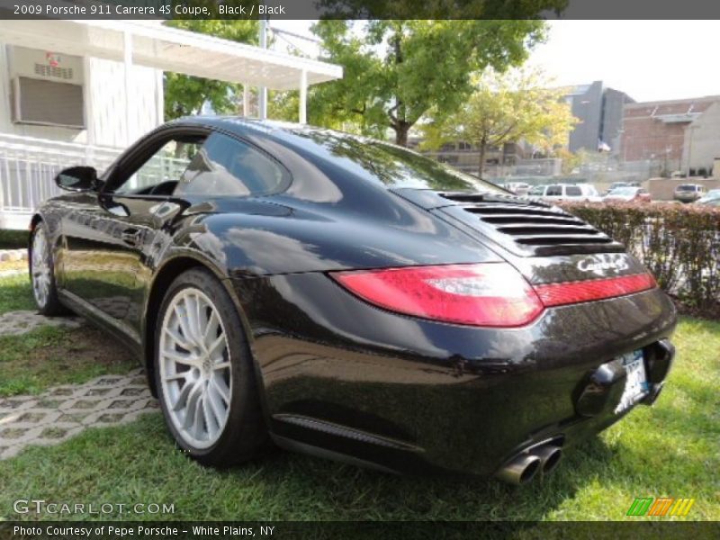 Black / Black 2009 Porsche 911 Carrera 4S Coupe