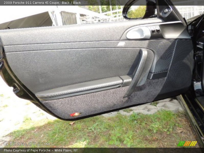 Black / Black 2009 Porsche 911 Carrera 4S Coupe
