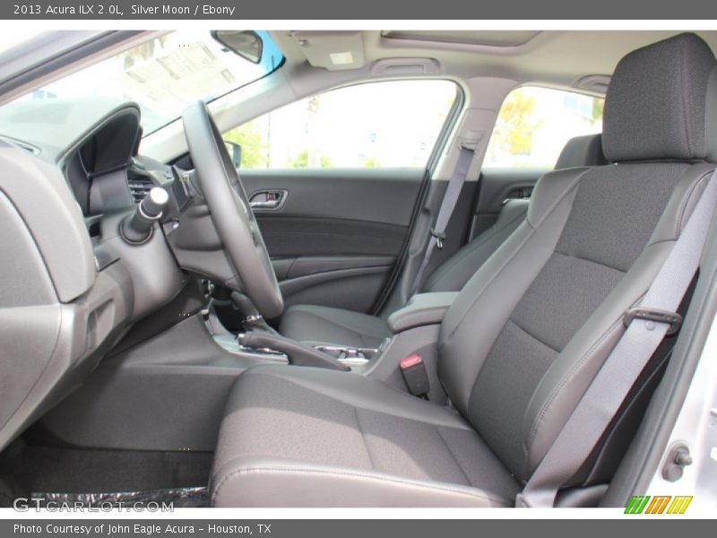 Front Seat of 2013 ILX 2.0L