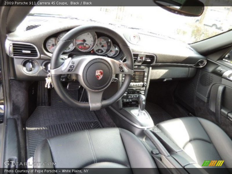 Black / Black 2009 Porsche 911 Carrera 4S Coupe