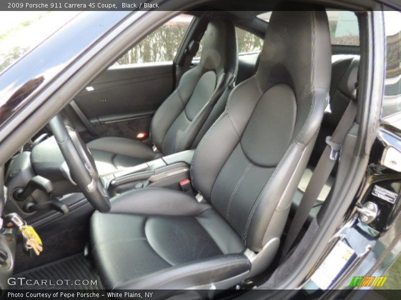 Black / Black 2009 Porsche 911 Carrera 4S Coupe