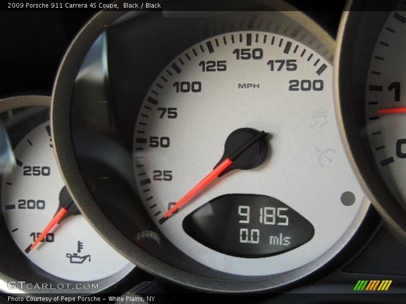 Black / Black 2009 Porsche 911 Carrera 4S Coupe