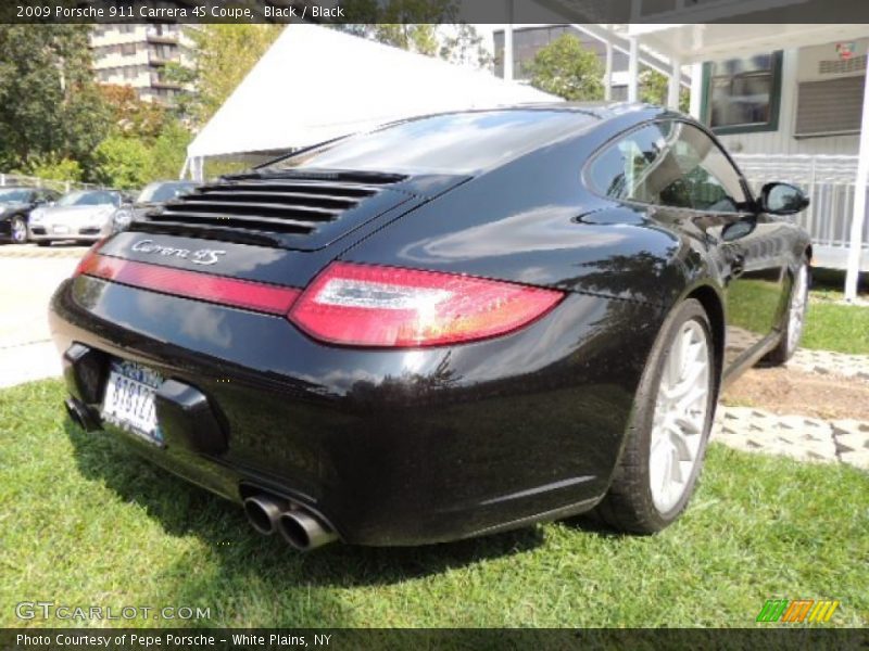 Black / Black 2009 Porsche 911 Carrera 4S Coupe
