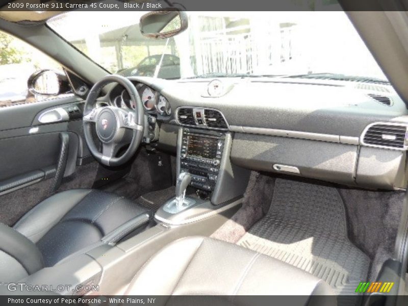 Black / Black 2009 Porsche 911 Carrera 4S Coupe