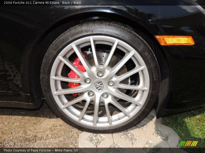 Black / Black 2009 Porsche 911 Carrera 4S Coupe