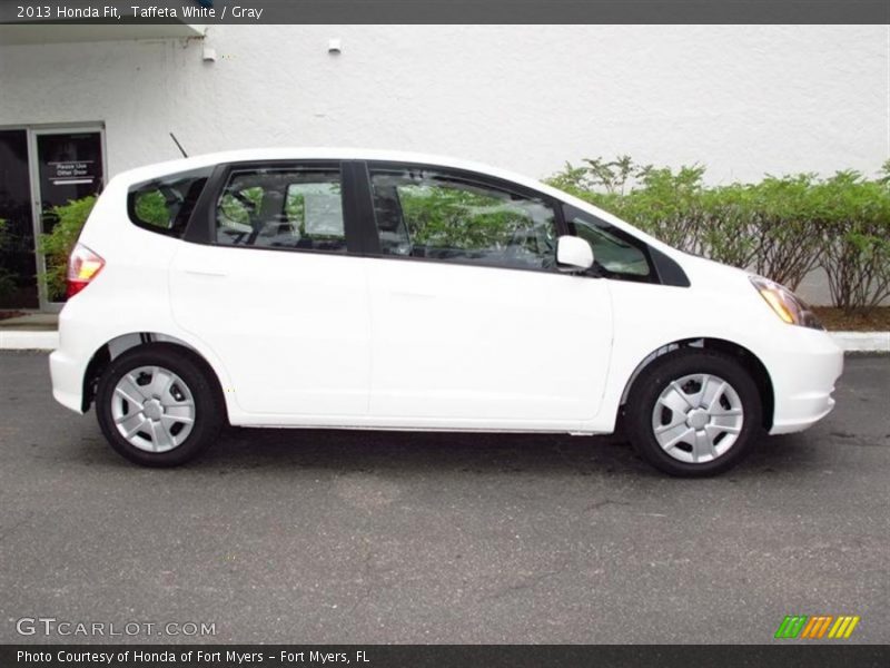 Taffeta White / Gray 2013 Honda Fit