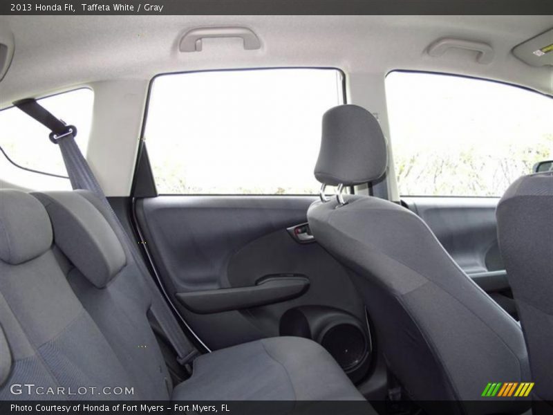 Taffeta White / Gray 2013 Honda Fit