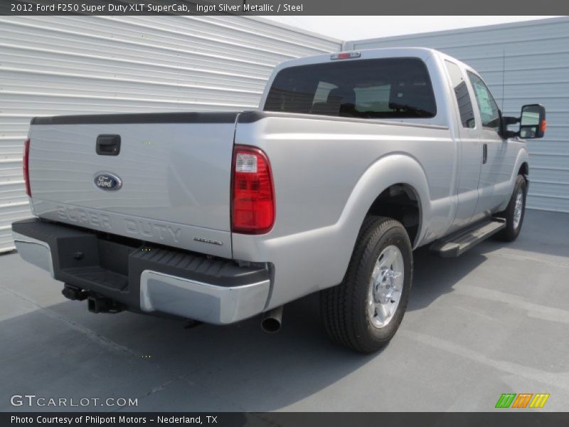  2012 F250 Super Duty XLT SuperCab Ingot Silver Metallic