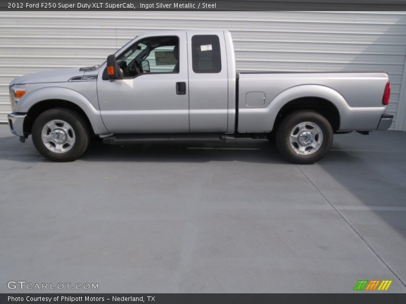  2012 F250 Super Duty XLT SuperCab Ingot Silver Metallic