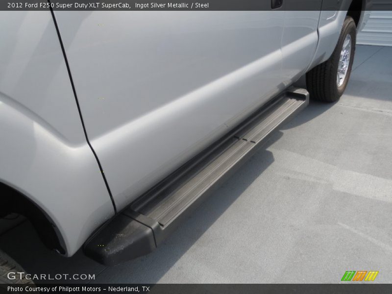 Ingot Silver Metallic / Steel 2012 Ford F250 Super Duty XLT SuperCab