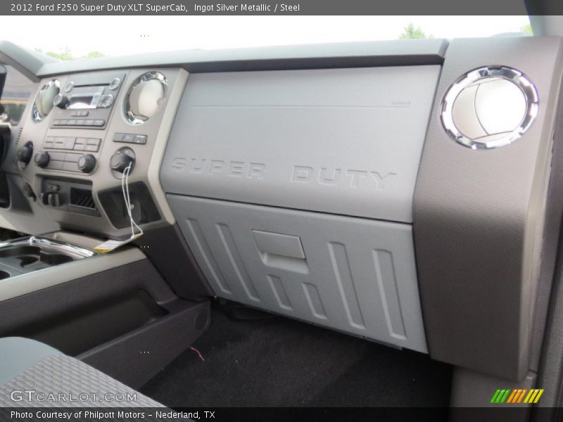 Ingot Silver Metallic / Steel 2012 Ford F250 Super Duty XLT SuperCab