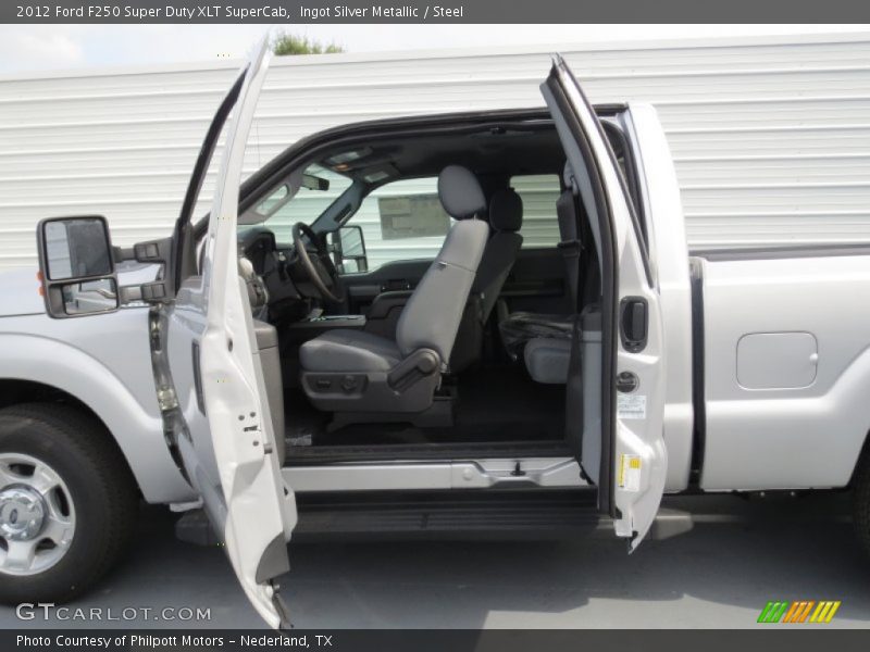 Ingot Silver Metallic / Steel 2012 Ford F250 Super Duty XLT SuperCab