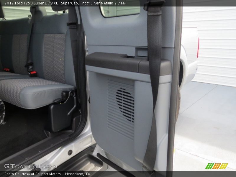 Ingot Silver Metallic / Steel 2012 Ford F250 Super Duty XLT SuperCab