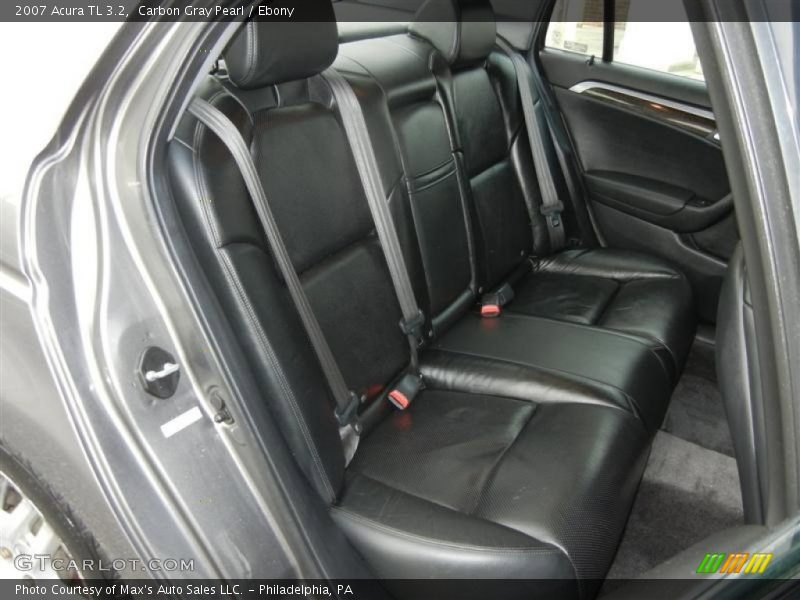Rear Seat of 2007 TL 3.2
