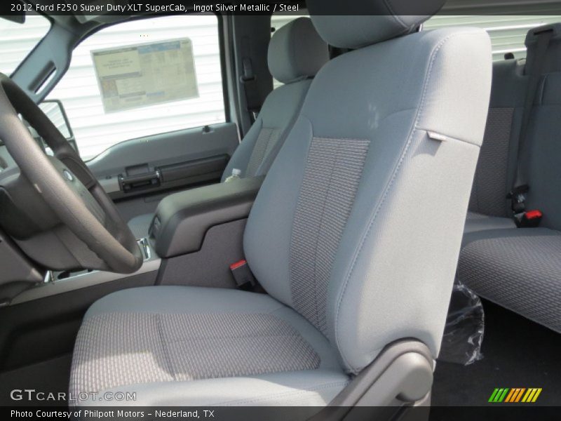 Ingot Silver Metallic / Steel 2012 Ford F250 Super Duty XLT SuperCab