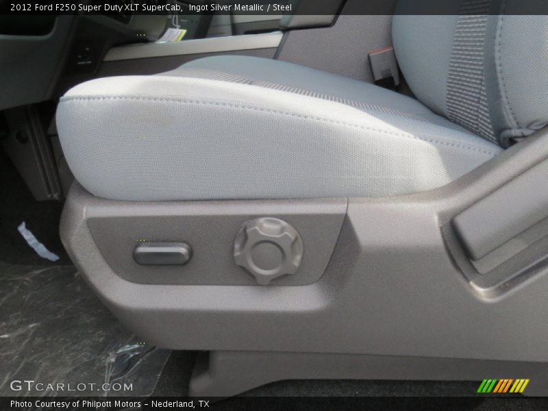 Ingot Silver Metallic / Steel 2012 Ford F250 Super Duty XLT SuperCab