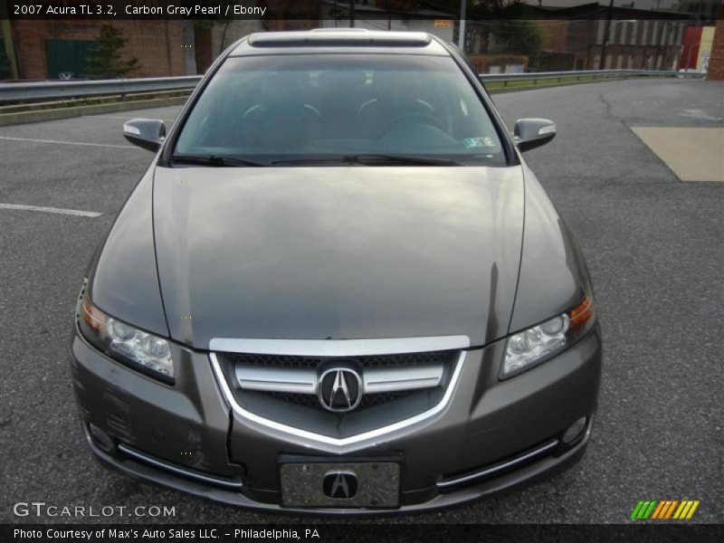 Carbon Gray Pearl / Ebony 2007 Acura TL 3.2
