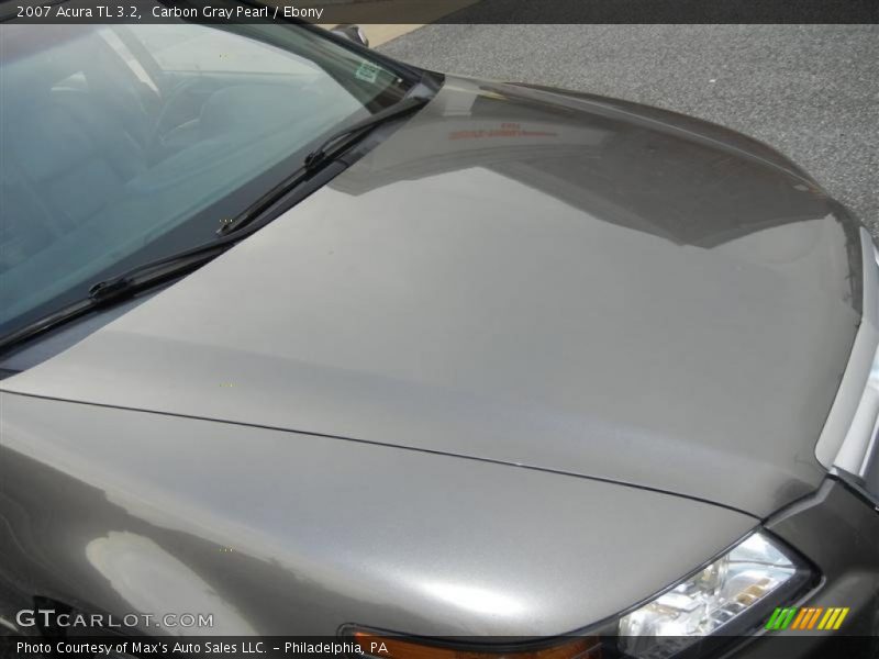 Carbon Gray Pearl / Ebony 2007 Acura TL 3.2