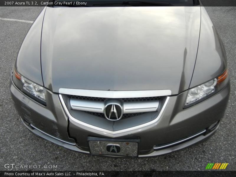 Carbon Gray Pearl / Ebony 2007 Acura TL 3.2