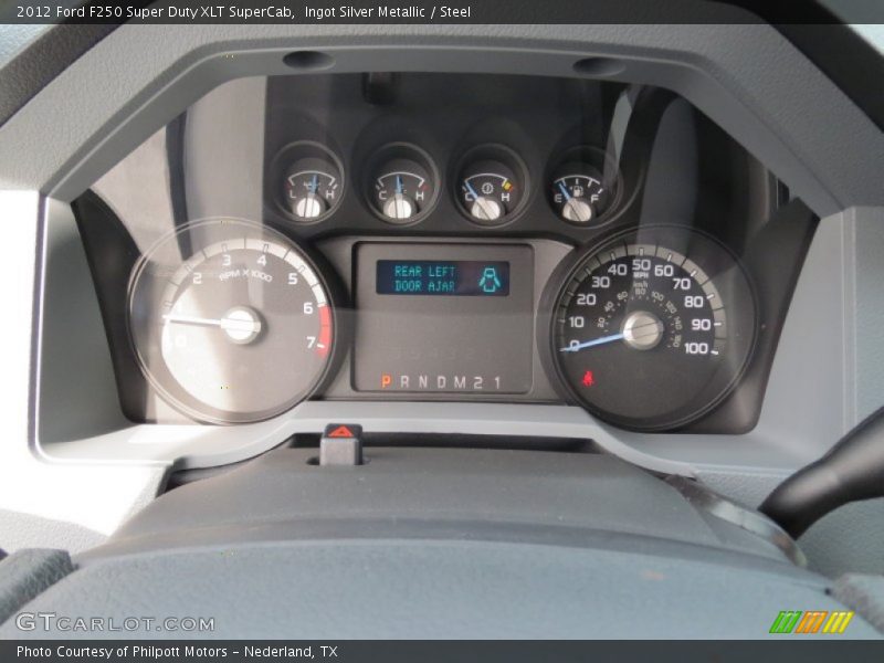  2012 F250 Super Duty XLT SuperCab XLT SuperCab Gauges