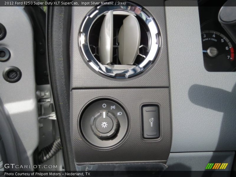 Ingot Silver Metallic / Steel 2012 Ford F250 Super Duty XLT SuperCab