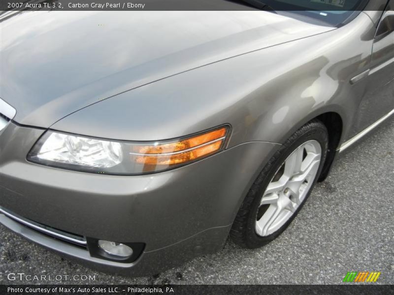 Carbon Gray Pearl / Ebony 2007 Acura TL 3.2