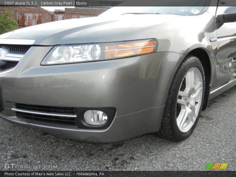 Carbon Gray Pearl / Ebony 2007 Acura TL 3.2