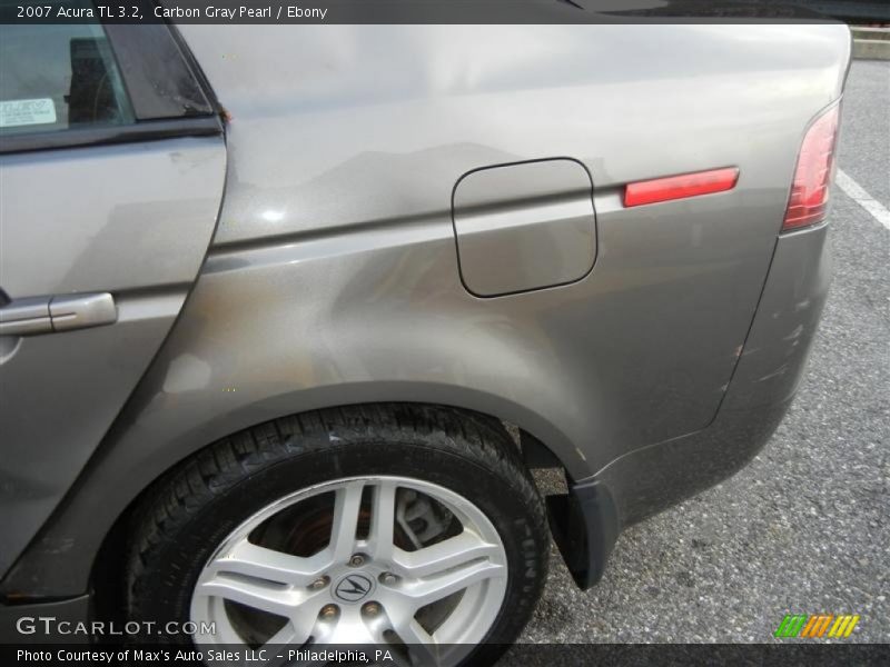 Carbon Gray Pearl / Ebony 2007 Acura TL 3.2