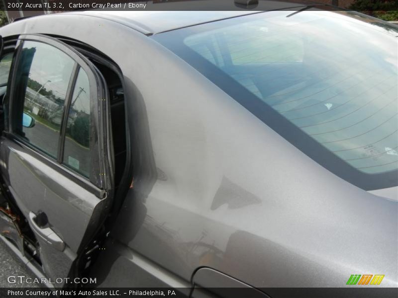 Carbon Gray Pearl / Ebony 2007 Acura TL 3.2