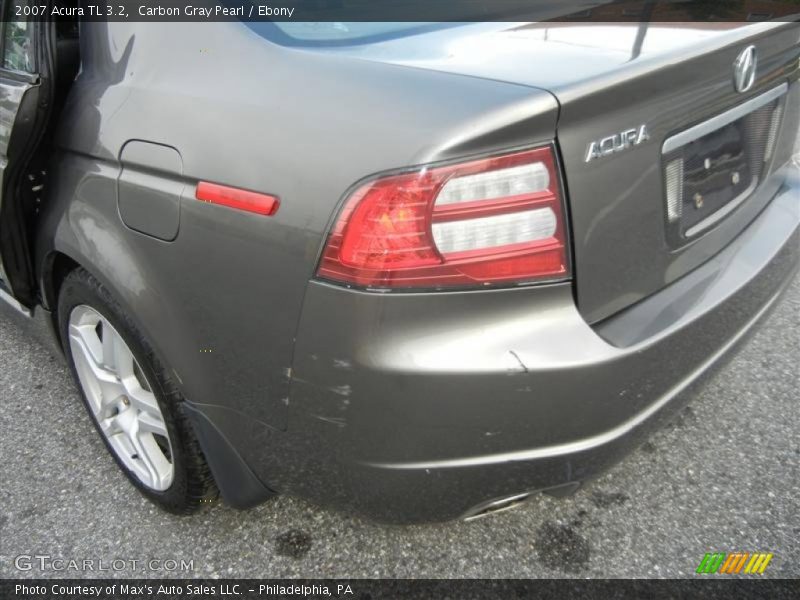 Carbon Gray Pearl / Ebony 2007 Acura TL 3.2