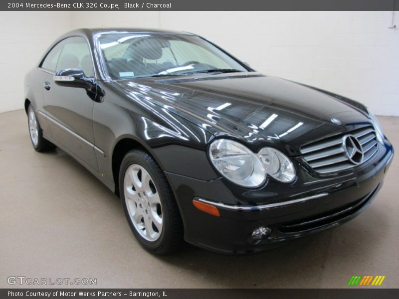Black / Charcoal 2004 Mercedes-Benz CLK 320 Coupe