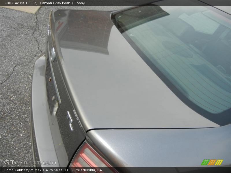 Carbon Gray Pearl / Ebony 2007 Acura TL 3.2