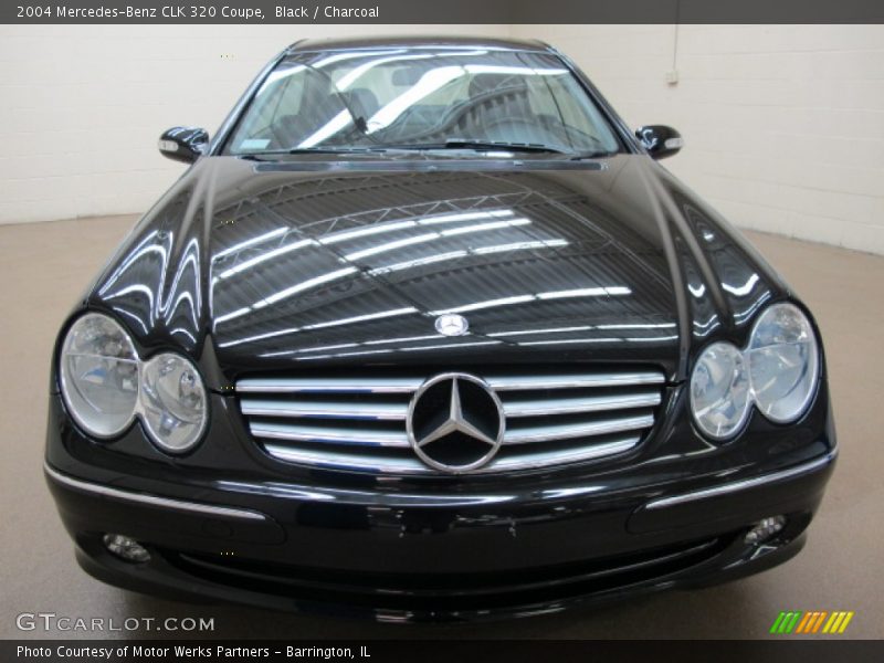 Black / Charcoal 2004 Mercedes-Benz CLK 320 Coupe