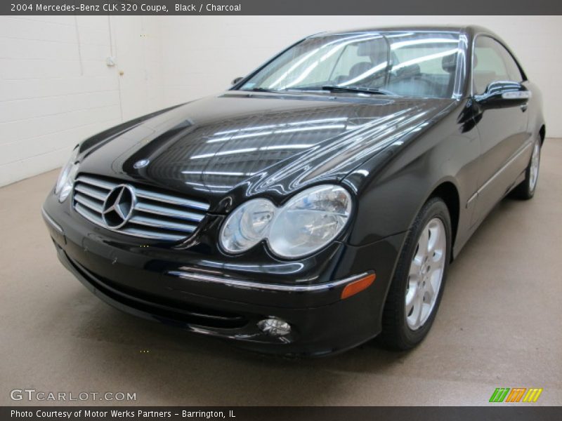 Black / Charcoal 2004 Mercedes-Benz CLK 320 Coupe