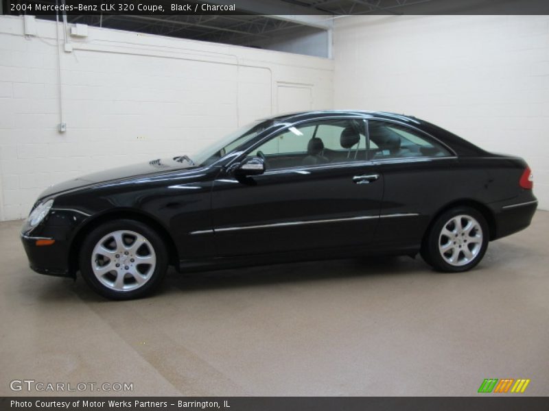 Black / Charcoal 2004 Mercedes-Benz CLK 320 Coupe