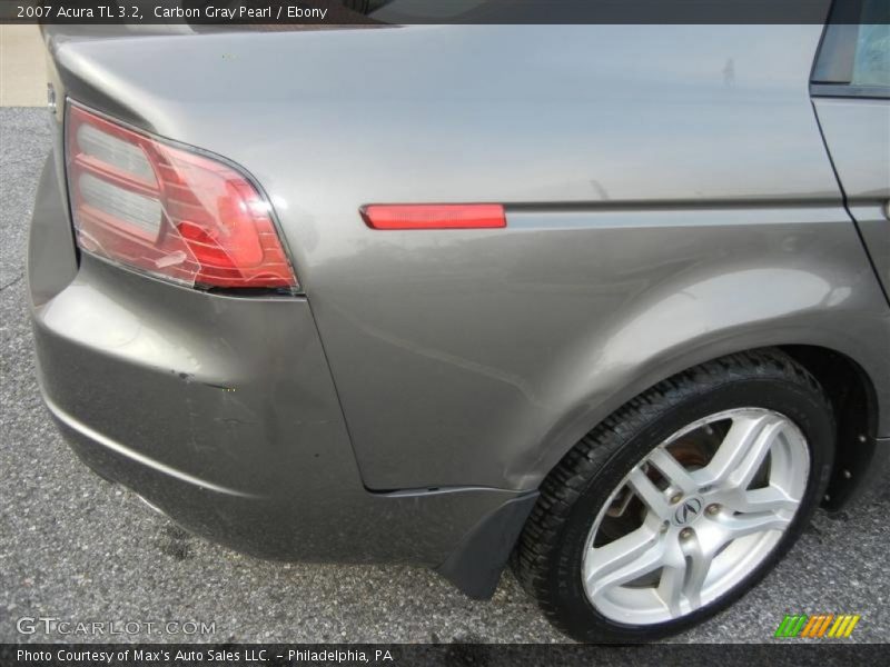 Carbon Gray Pearl / Ebony 2007 Acura TL 3.2