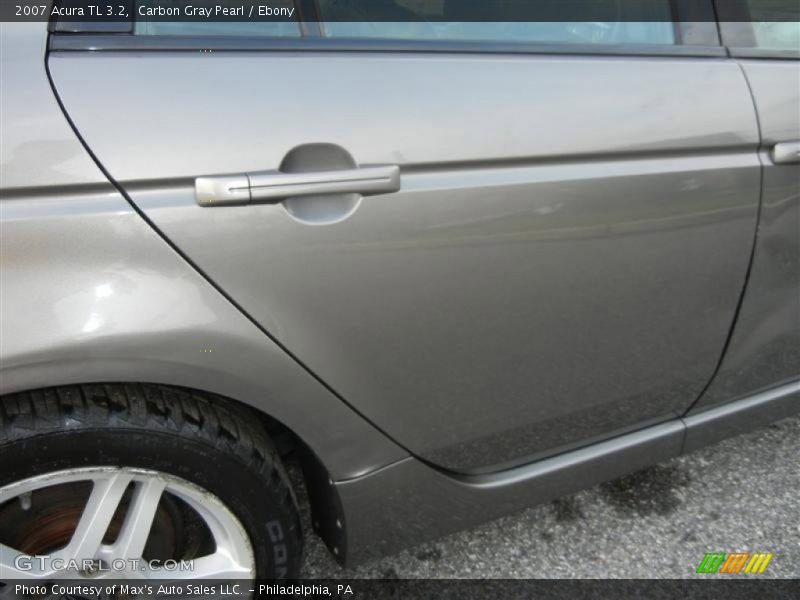Carbon Gray Pearl / Ebony 2007 Acura TL 3.2