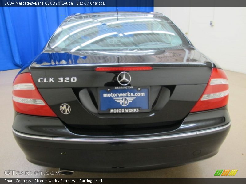 Black / Charcoal 2004 Mercedes-Benz CLK 320 Coupe