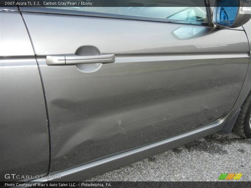 Carbon Gray Pearl / Ebony 2007 Acura TL 3.2
