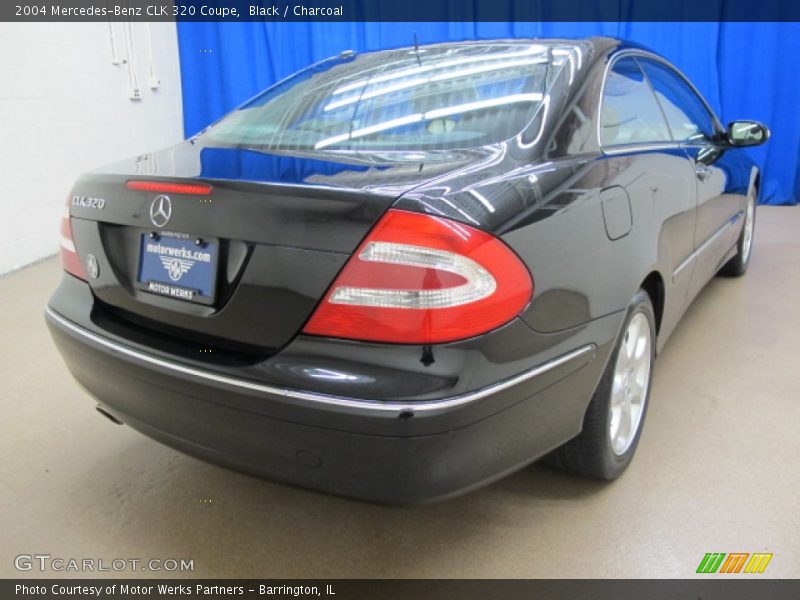 Black / Charcoal 2004 Mercedes-Benz CLK 320 Coupe