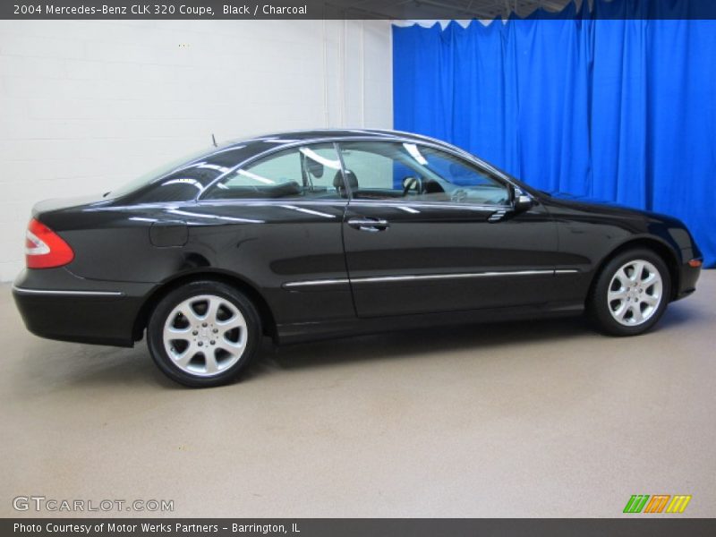 Black / Charcoal 2004 Mercedes-Benz CLK 320 Coupe